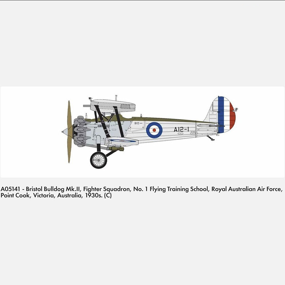 AIRFIX 1/48 BRISTOL BULLDOG MK.II WITH AUS. DECALS