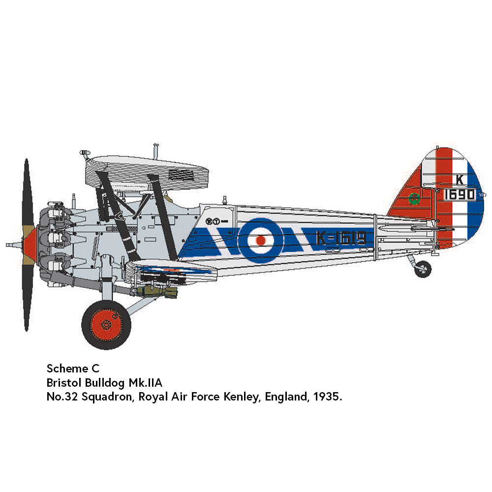 AIRFIX 1/48 BRISTOL BULLDOG MK.IIA – Hobby Vault Co