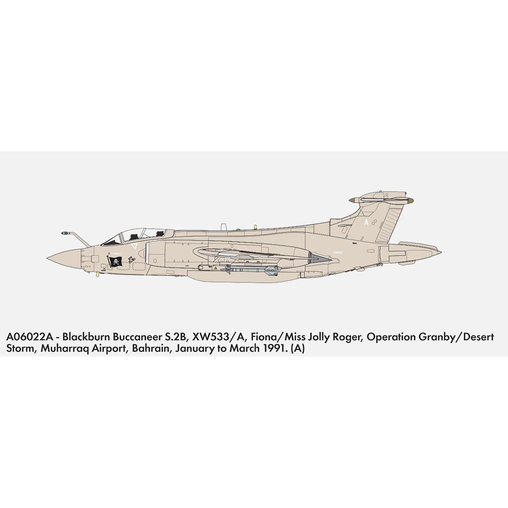 AIRFIX 1/72 BLACKBURN BUCCANEER S.2B GULF WAR