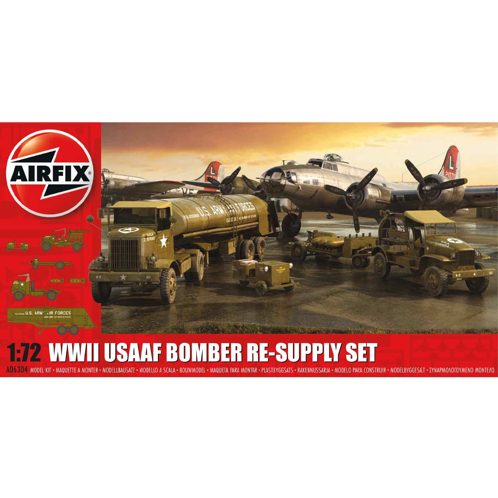 AIRFIX 1/72 WWII USAAF BOMBER RESUPPLY SET