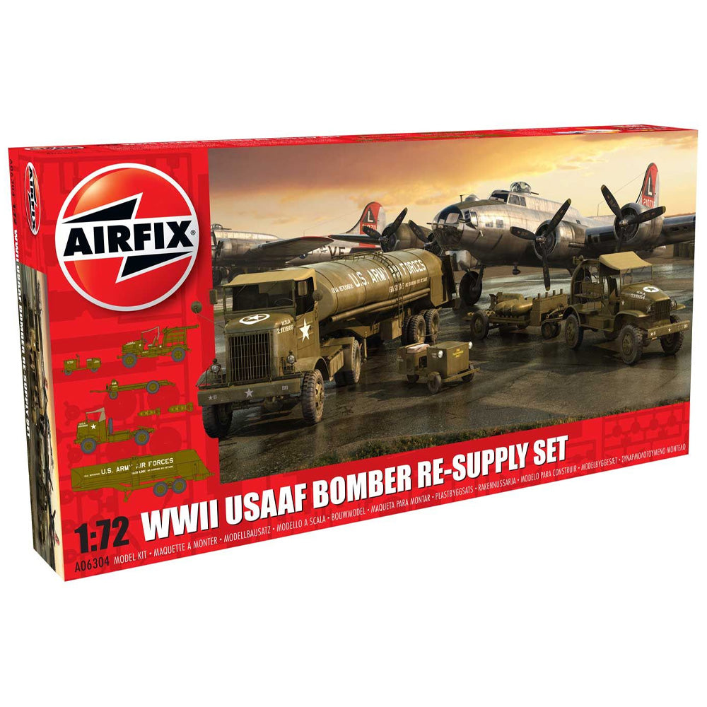 AIRFIX 1/72 WWII USAAF BOMBER RESUPPLY SET