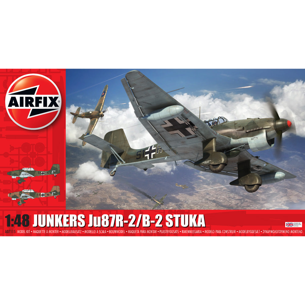 AIRFIX 1/48 JUNKERS JU87R-2/B-2 STUKA