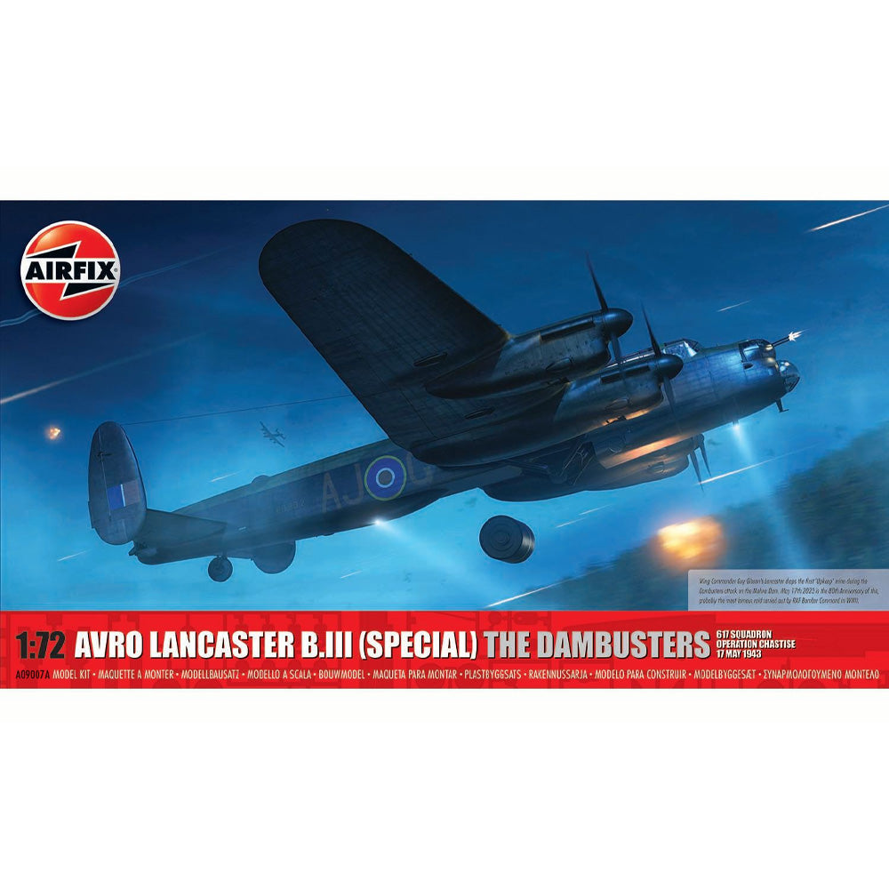AIRFIX 1/72 AVRO LANCASTER B.III (SPECIAL) THE DAMBUSTERS