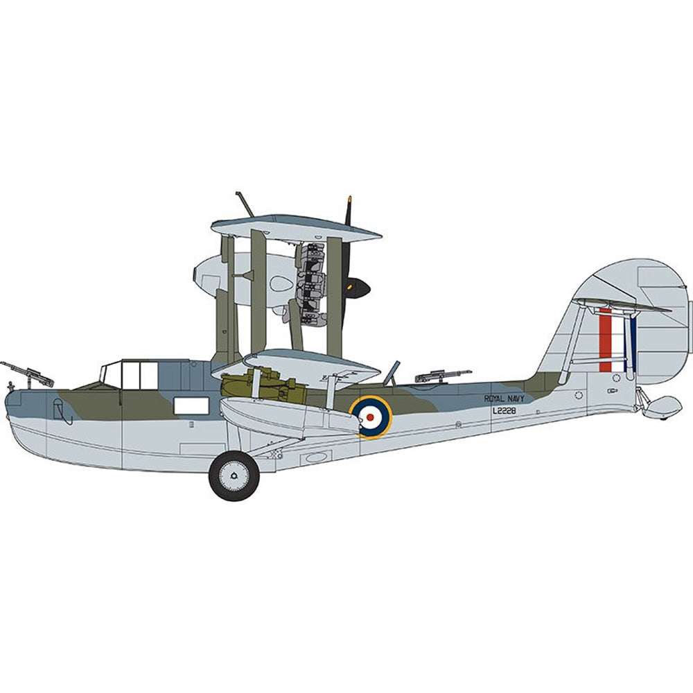 AIRFIX 1/48 SUPERMARINE WALRUS MK.I WITH AUS. DECALS