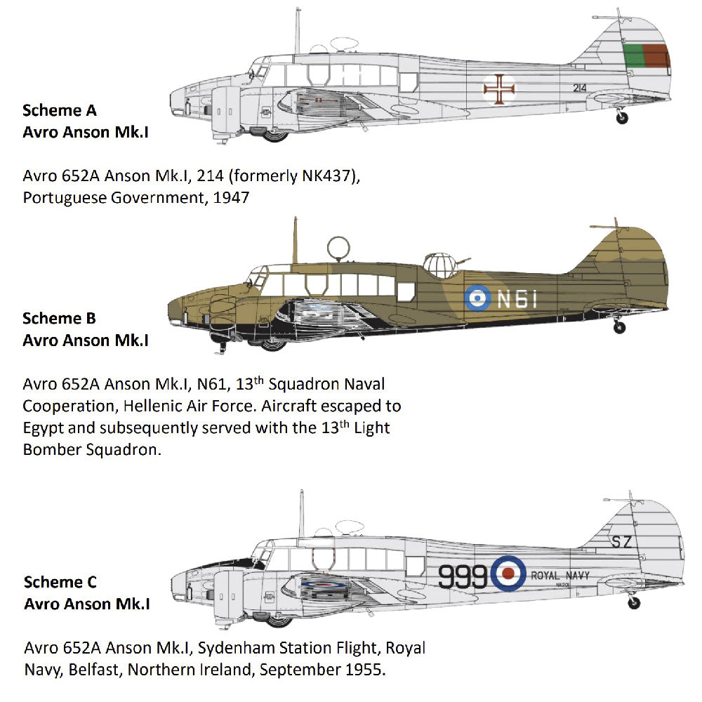 AIRFIX 1/48 AVRO ANSON MK.I