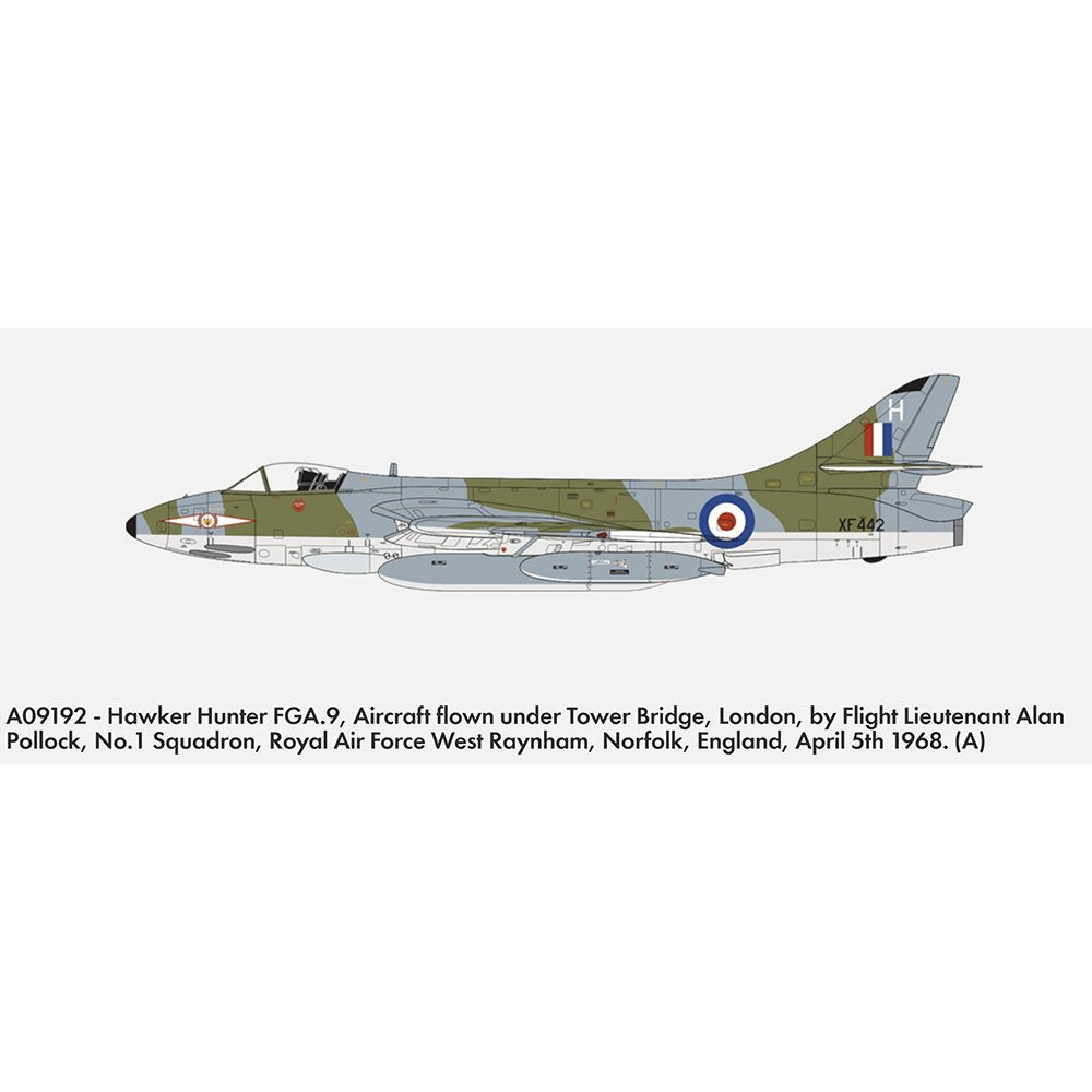 AIRFIX 1/48 HAWKER HUNTER FGA.9/FR.10/GA.11