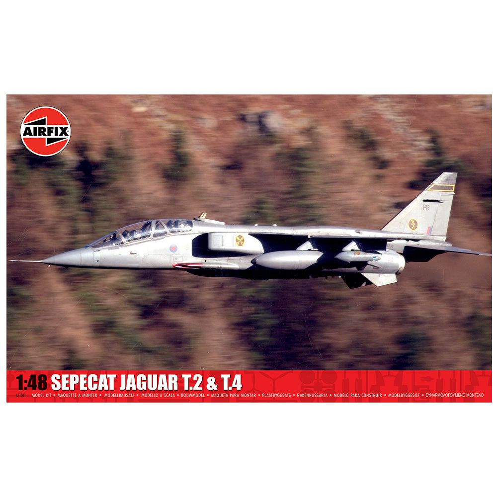 AIRFIX 1/48 SEPECAT JAGUAR T.2 & T.4