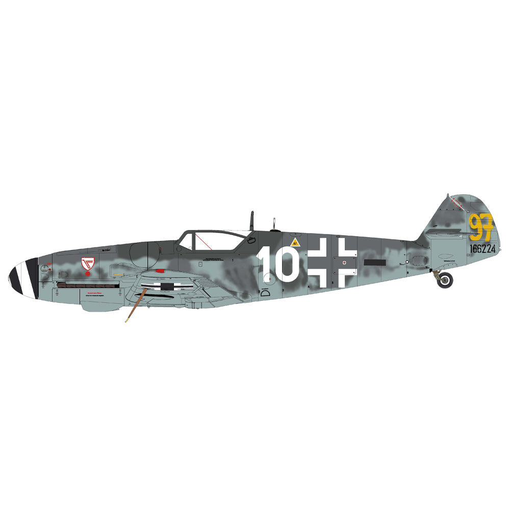 AIRFIX 1/24 MESSERSCHMITT BF109G-5/G-6