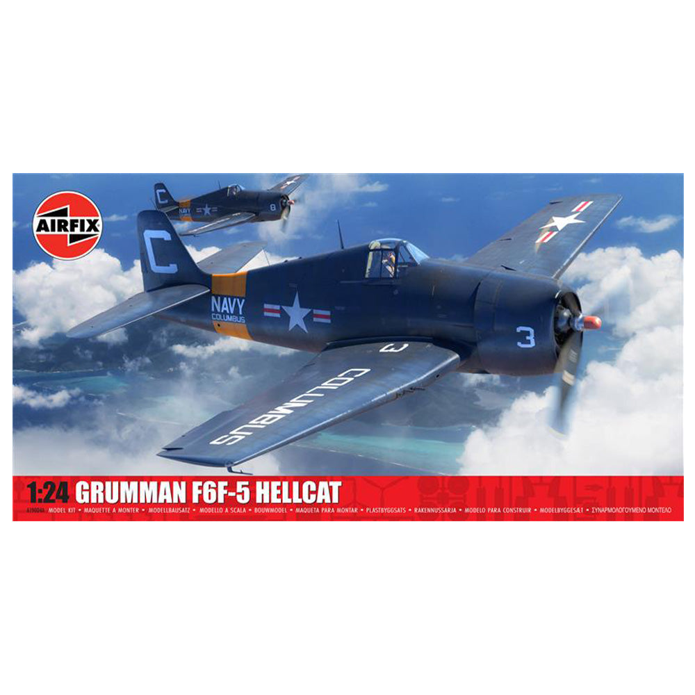 AIRFIX 1/24 GRUMMAN F6F-5 HELLCAT
