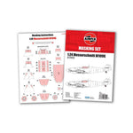 AIRFIX 1/24 MESSERSCHMITT BF109G-5/G-7 - MASKING SET