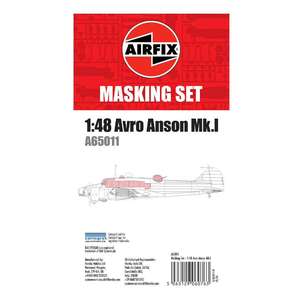 AIRFIX MASKING SET 1/48 AVRO ANSEN MK.I
