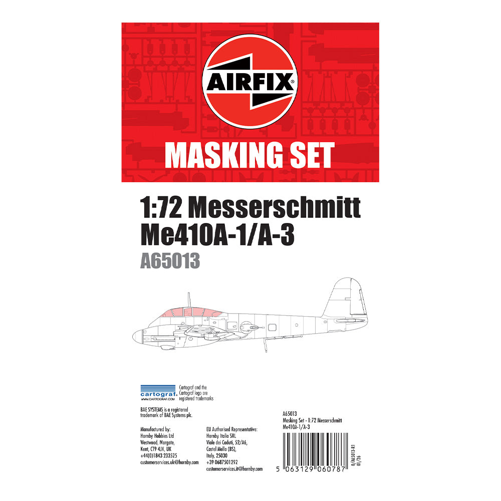 AIRFIX MASKING SET 1/72 MESSERSCHMITT ME410
