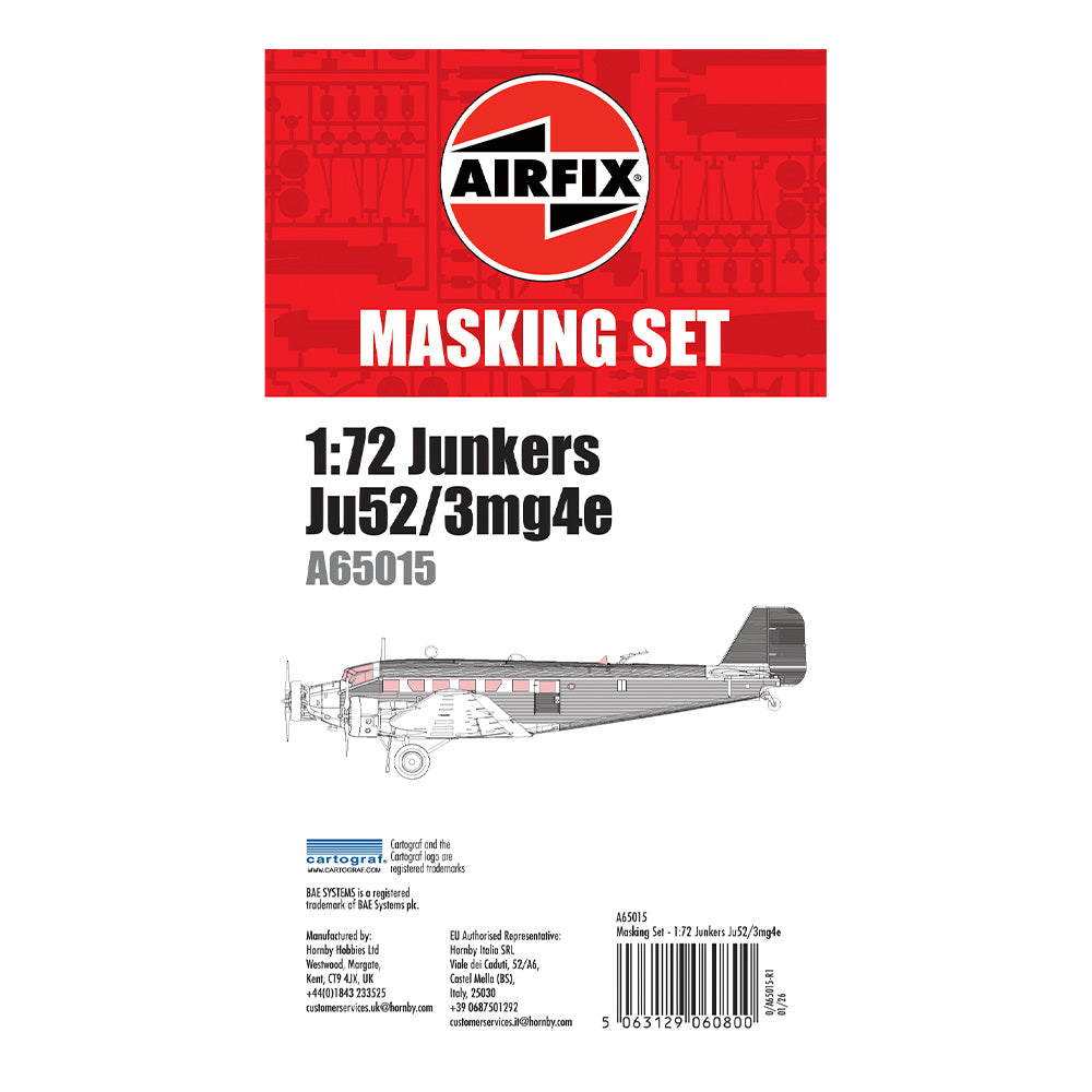 AIRFIX MASKING SET 1/72 JUNKERS JU52/3MG4E