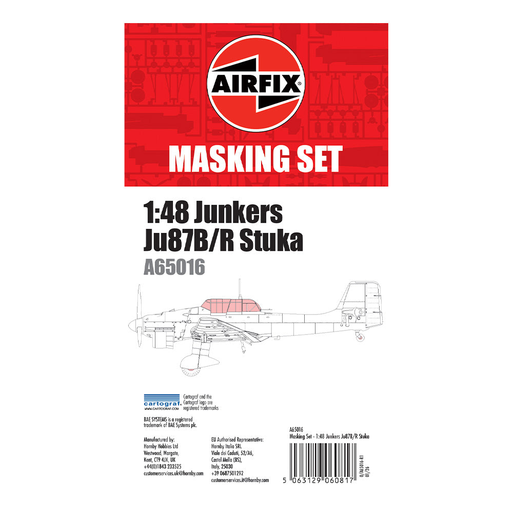 AIRFIX MASKING SET 1/48 JUNKERS JU87 STUKA