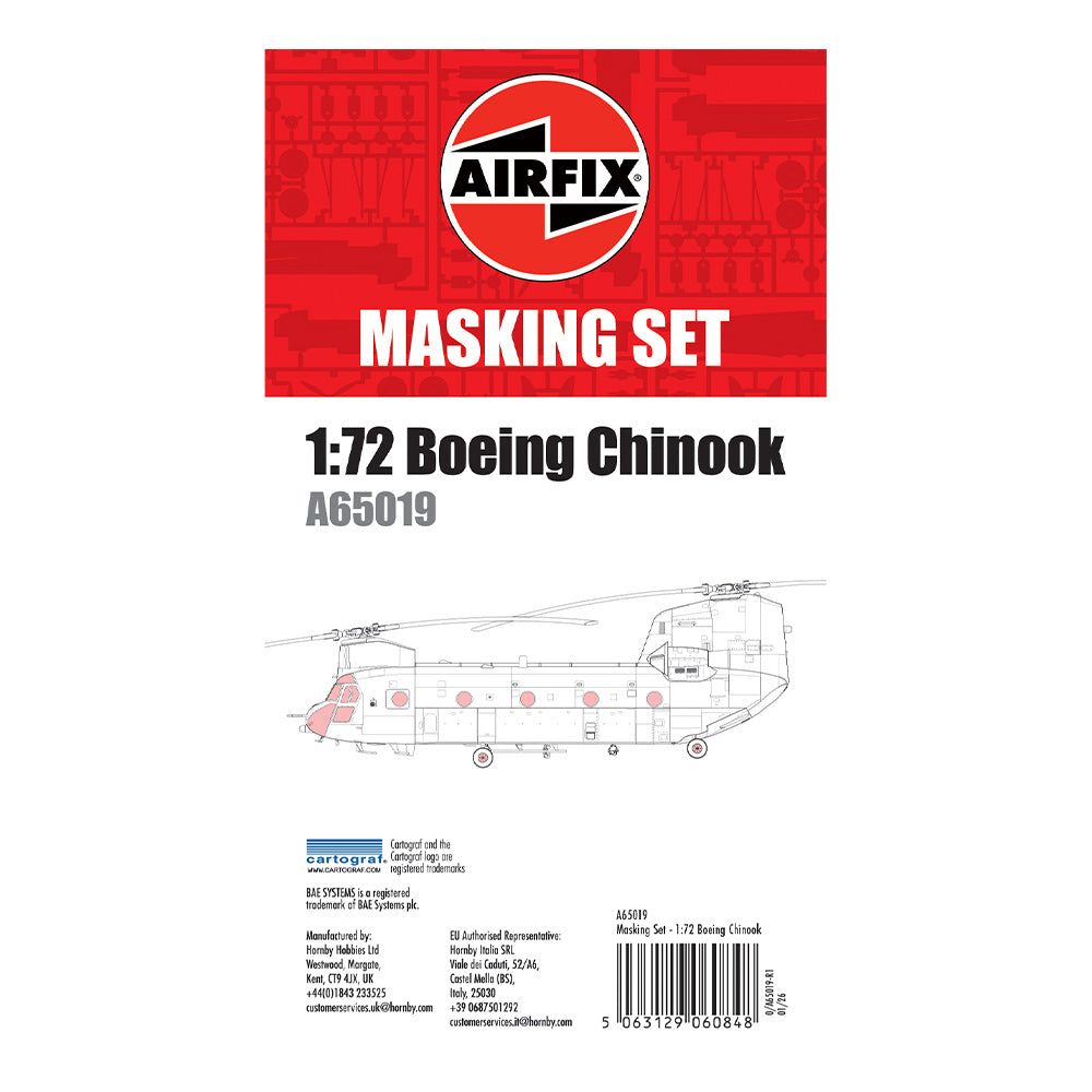 AIRFIX MASKING SET 1/72 BOEING CHINOOK