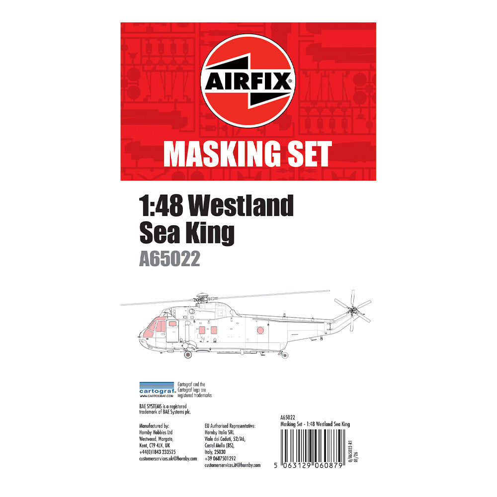 AIRFIX MASKING SET 1/48 WESTLAND SEA KING