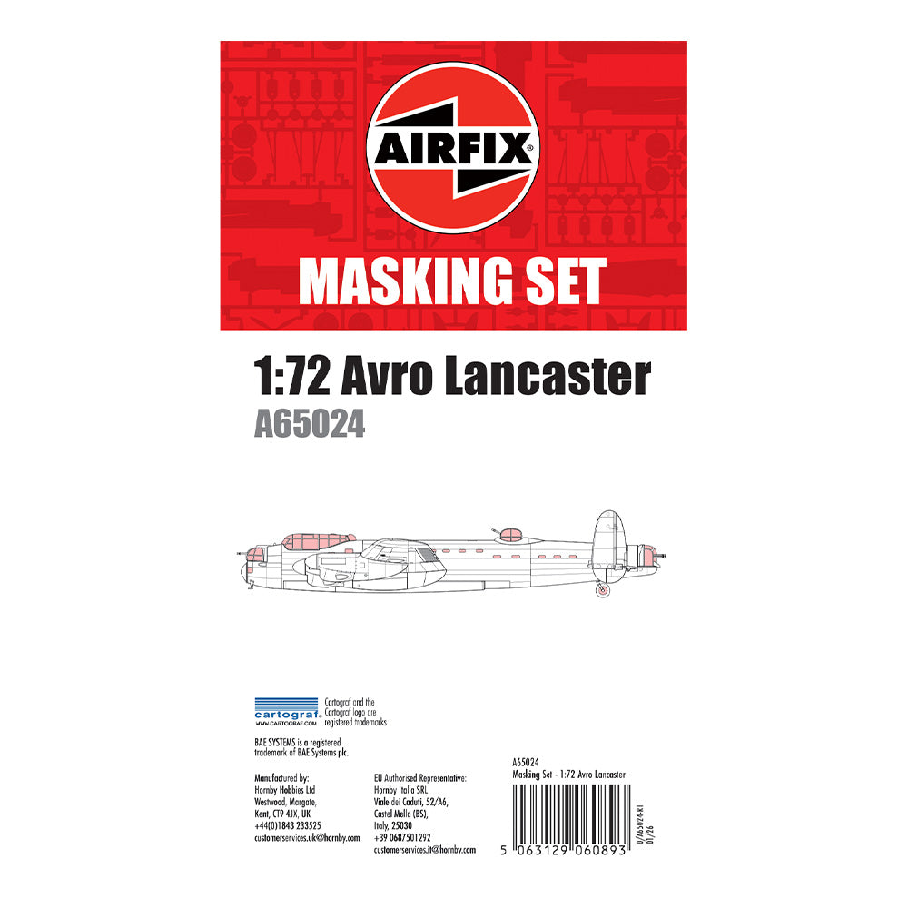 AIRFIX MASKING SET 1/72 AVRO LANCASTER