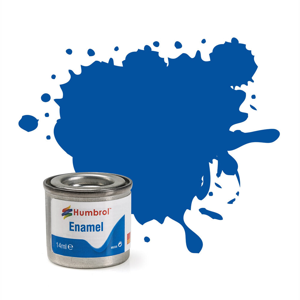 HUMBROL ENAMEL NO 14 FRENCH BLUE GLOSS