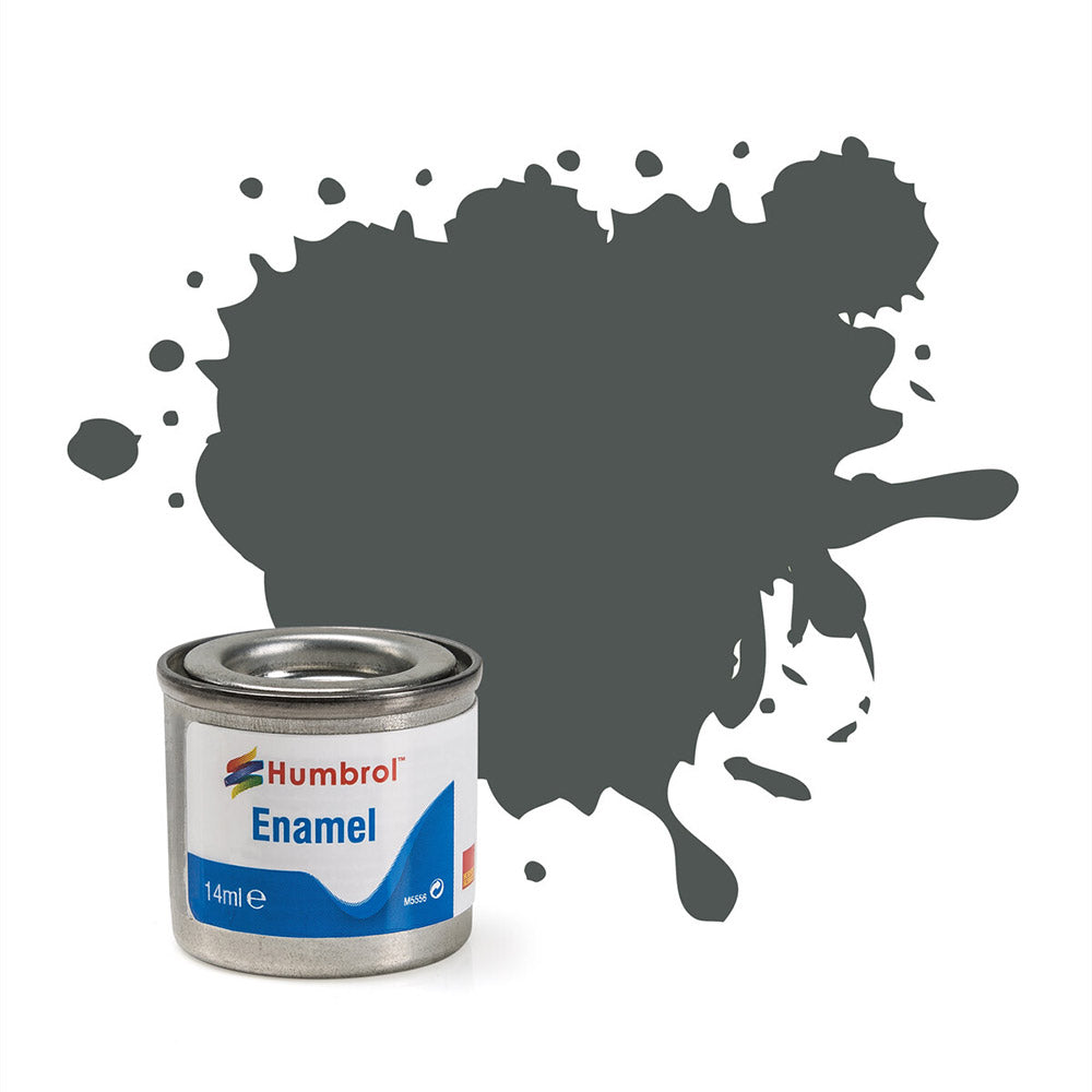 HUMBROL ENAMEL NO 27 SEA GREY MATT
