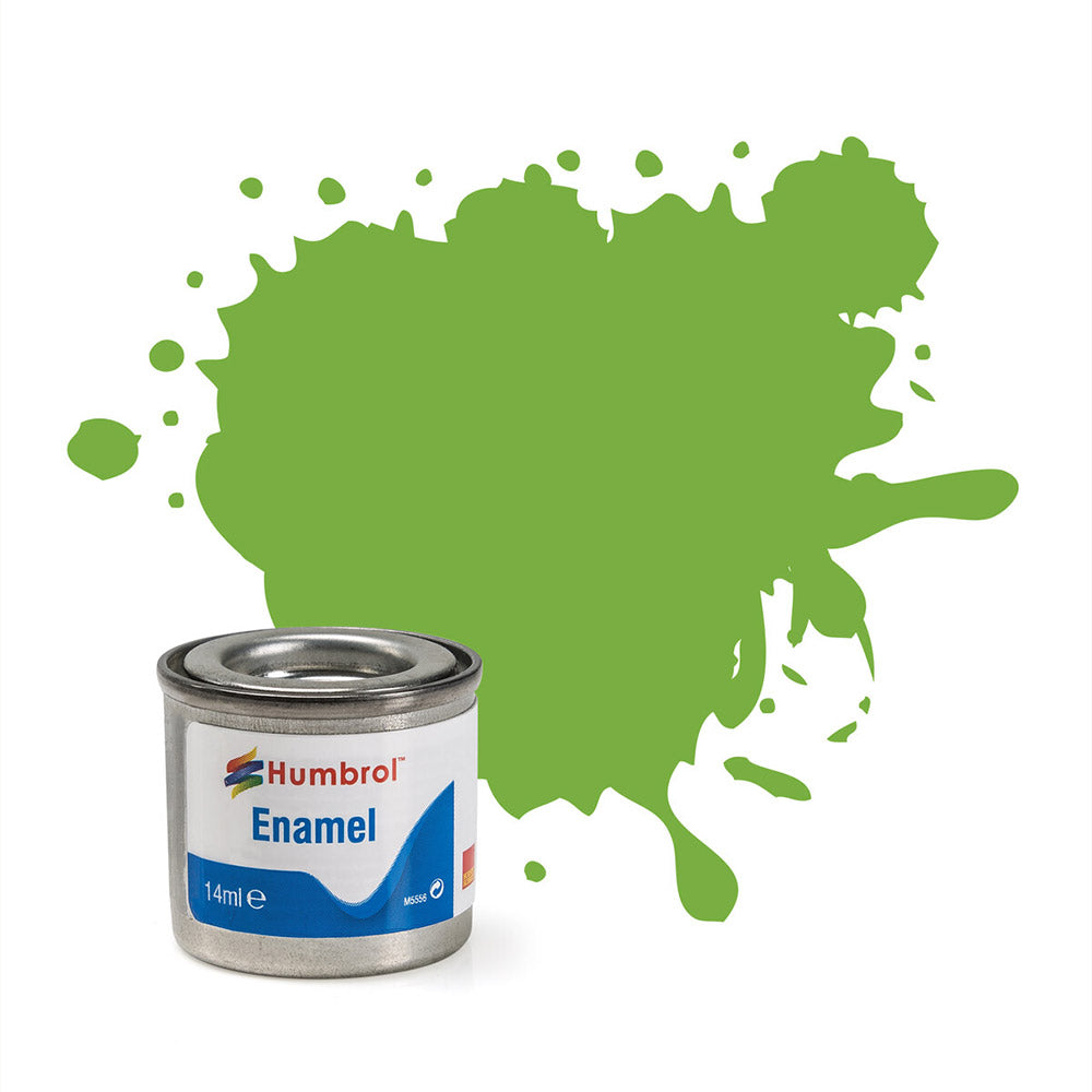 HUMBROL ENAMEL NO 38 LIME GLOSS