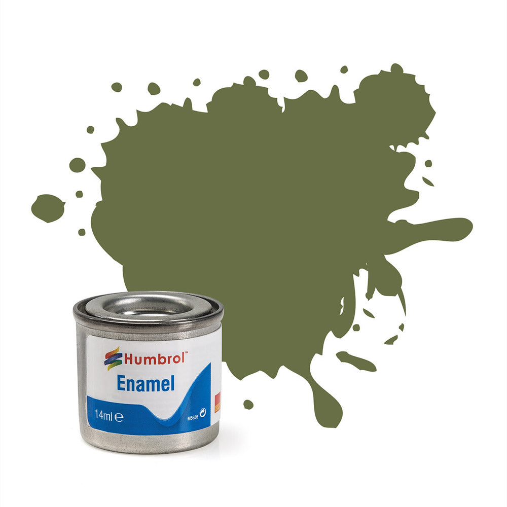 HUMBROL ENAMEL NO 80 GRASS GREEN MATT