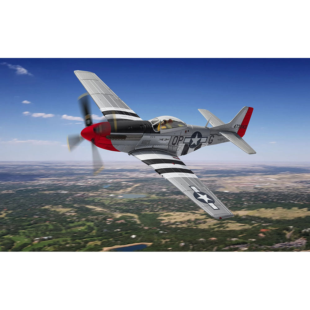 CORGI 1/72 NORTH AMERICAN P-51D MUSTANG, 44-73843, 'OLD RED NOSE', COMMEMORATIVE AIR FORCE