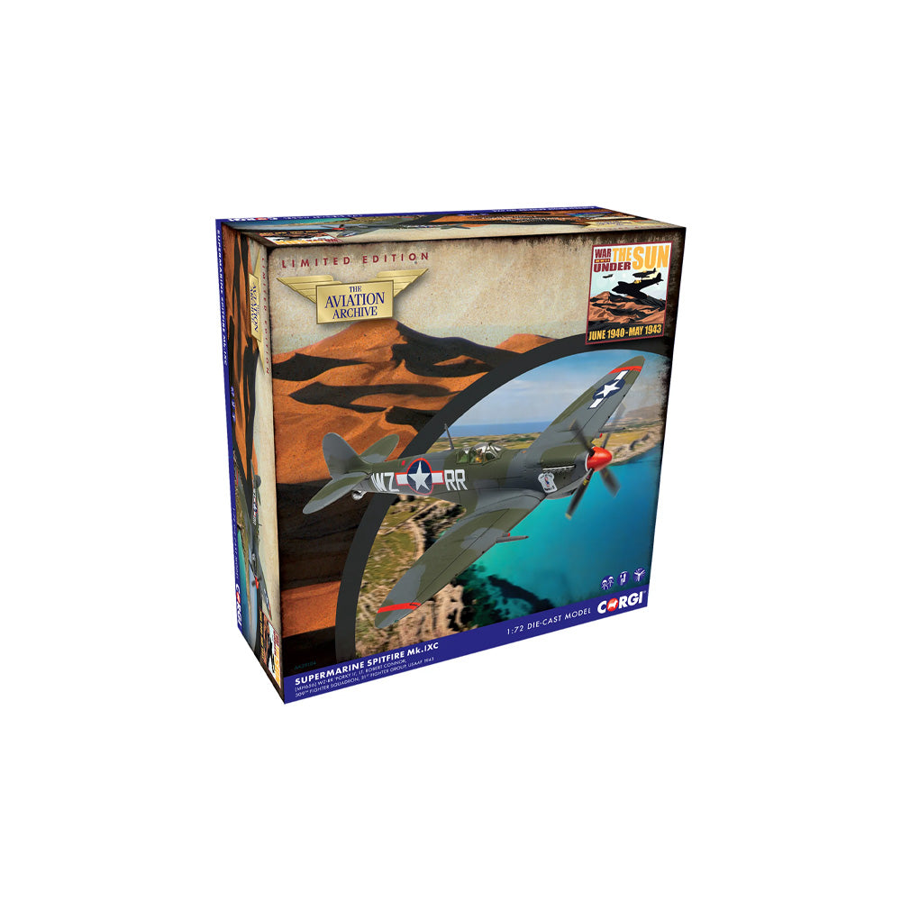 CORGI 1/72 SUPERMARINE SPITFIRE MK.IXC 'PORKY II' - 31ST USAAF