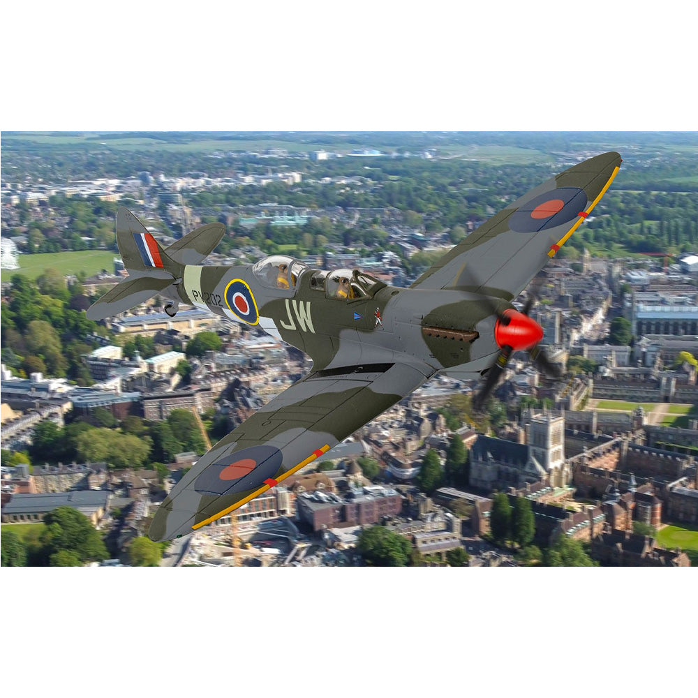 CORGI 1/72 SUPERMARINE SPITFIRE T9 - PV202 AERIAL COLLECTIVE DUXFORD AIRFIELD
