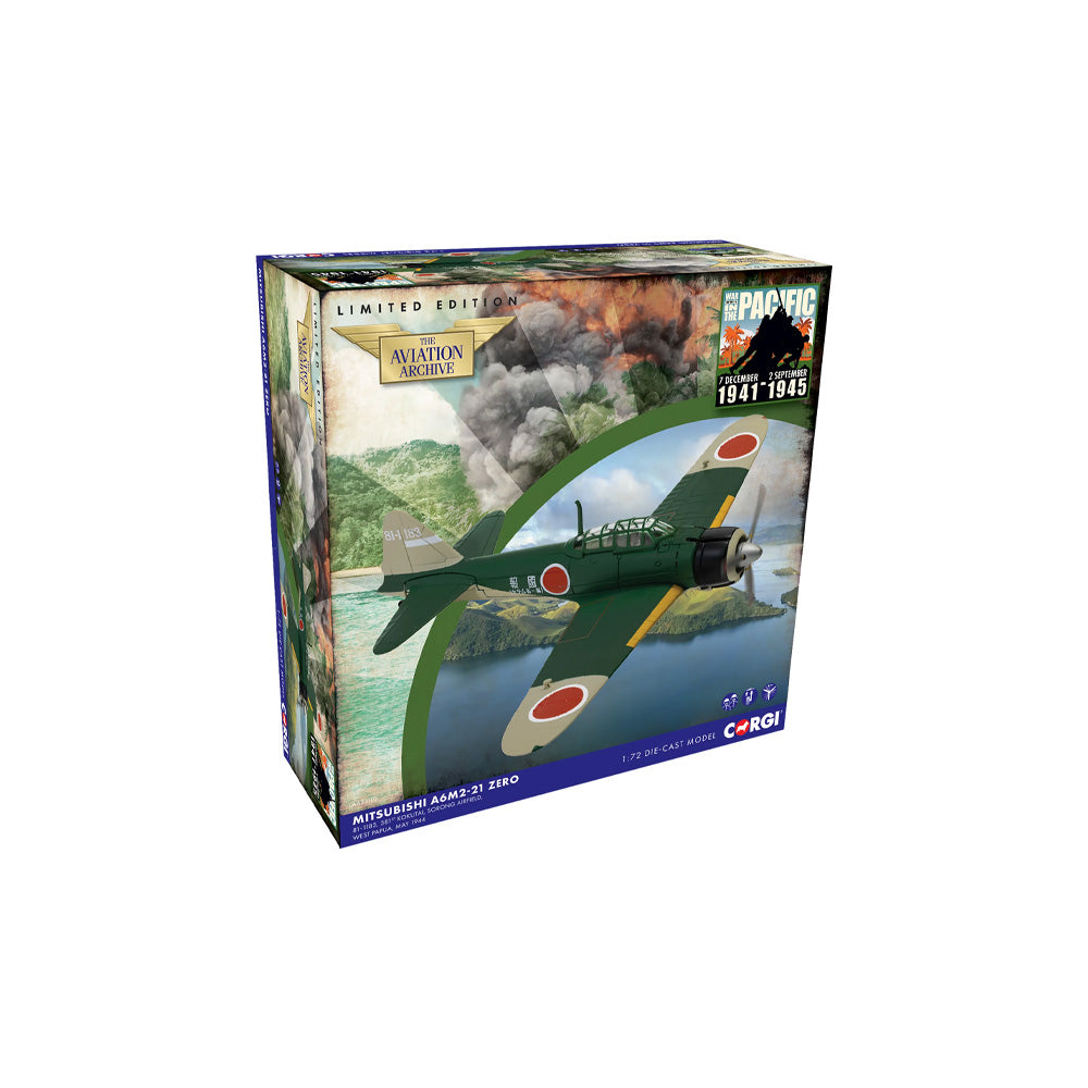 CORGI 1/72 MITSUBUSHI A6M2-21 ZERO 81-1183