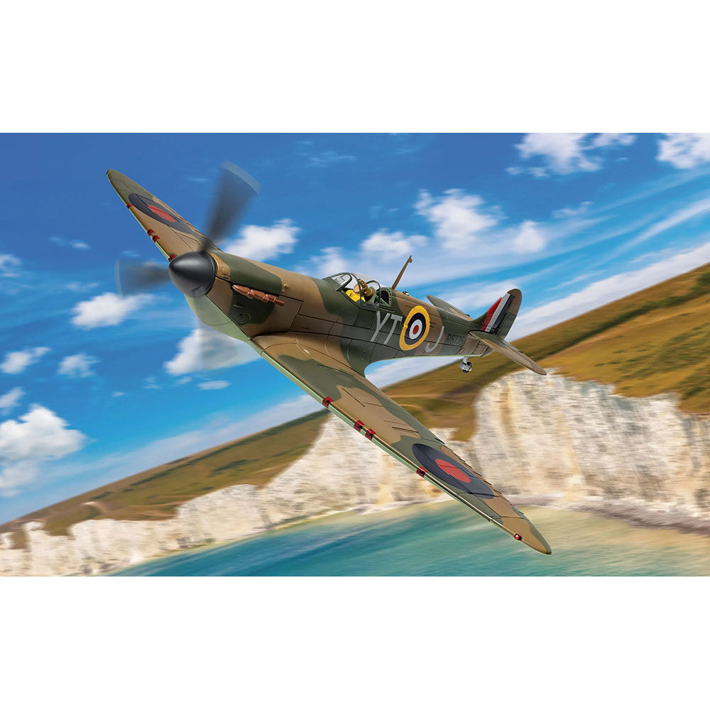 CORGI 1/32 SUPERMARINE SPITFIRE MK.I - R6775 / YT-J - FLYING OFFICER JEFFREY QUILL