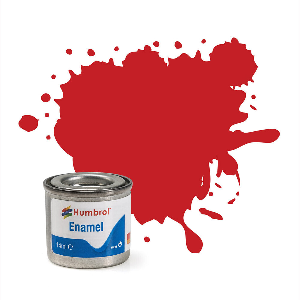 HUMBROL ENAMEL NO 220 ITALIAN RED GLOSS