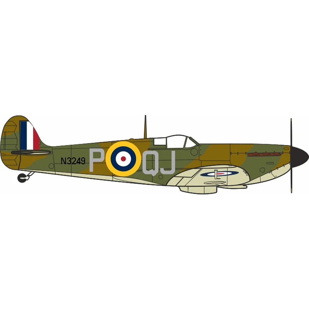 OXFORD 1/72 SUPERMARINE SPITFIRE MKI