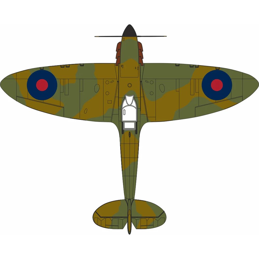 OXFORD 1/72 SUPERMARINE SPITFIRE MKI