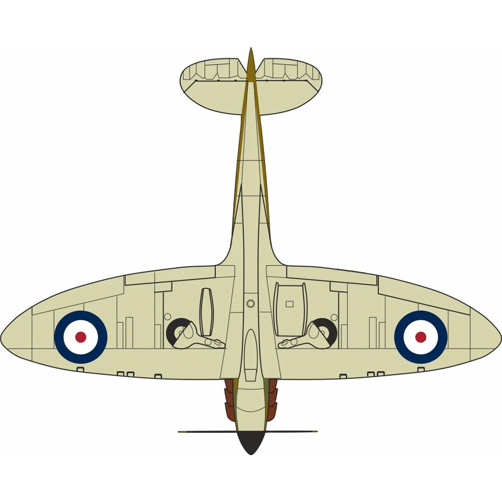 OXFORD 1/72 SUPERMARINE SPITFIRE MKI