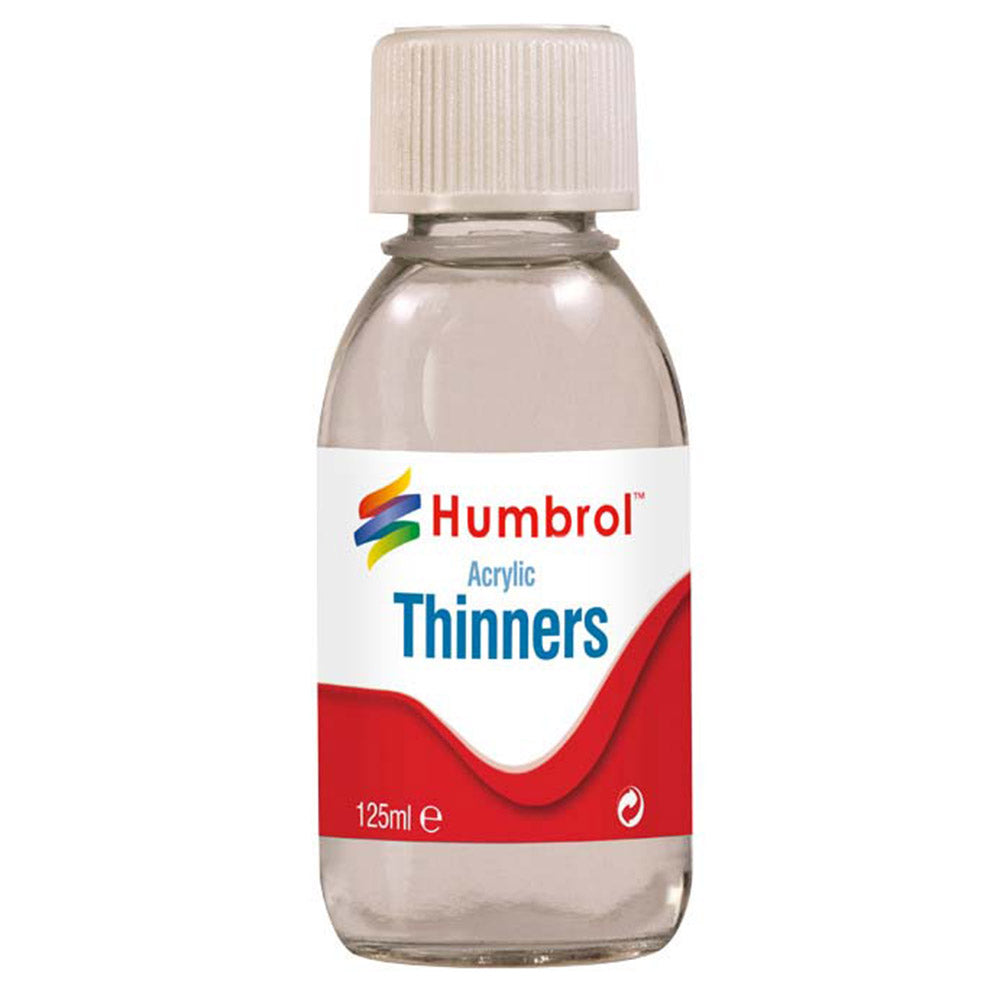 HUMBROL ACRYLIC THINNERS 125ML BOTTLE