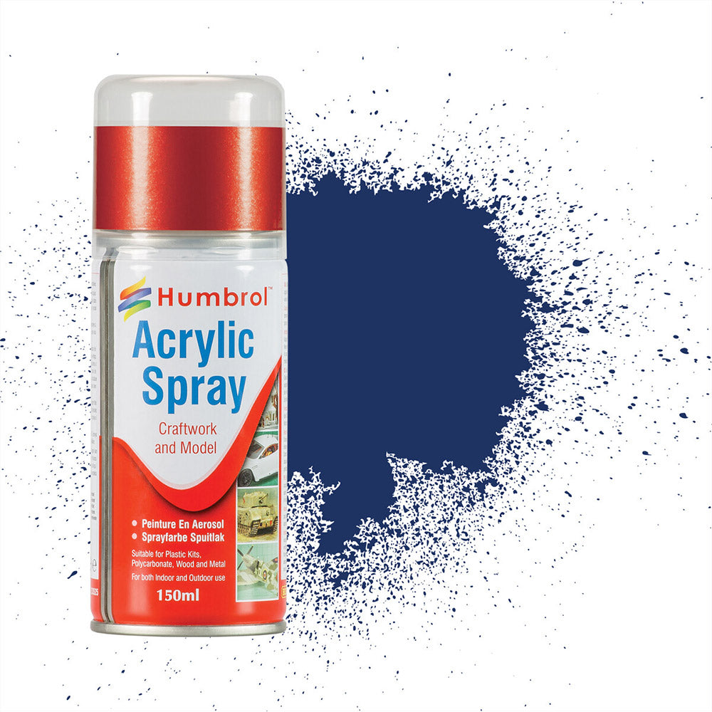 HUMBROL SPRAY ACRYLIC NO 15 MIDNIGHT BLUE