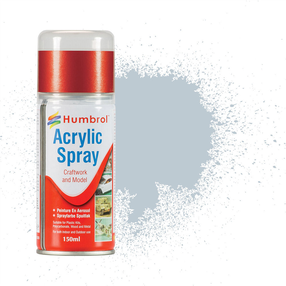 HUMBROL SPRAY ACRYLIC NO 56 ALUMINIUM