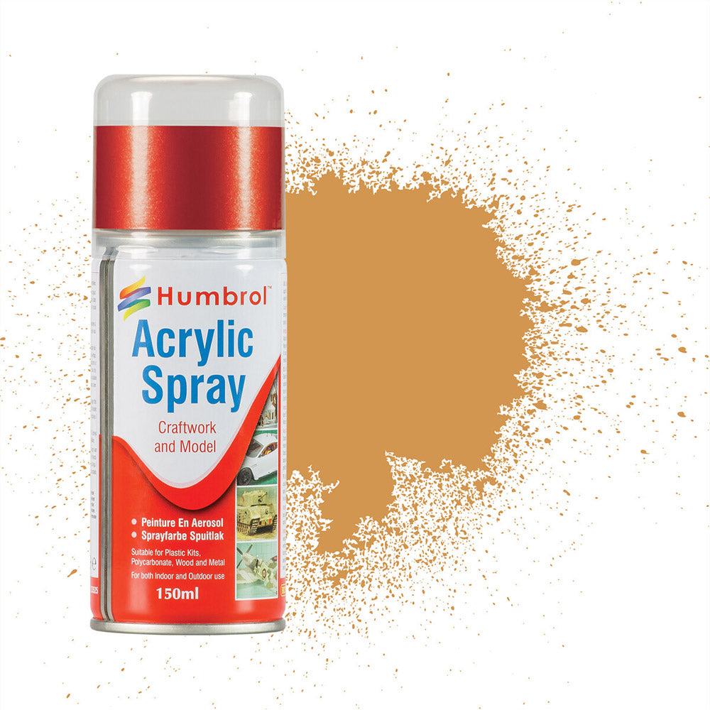 HUMBROL SPRAY ACRYLIC NO 63 SAND