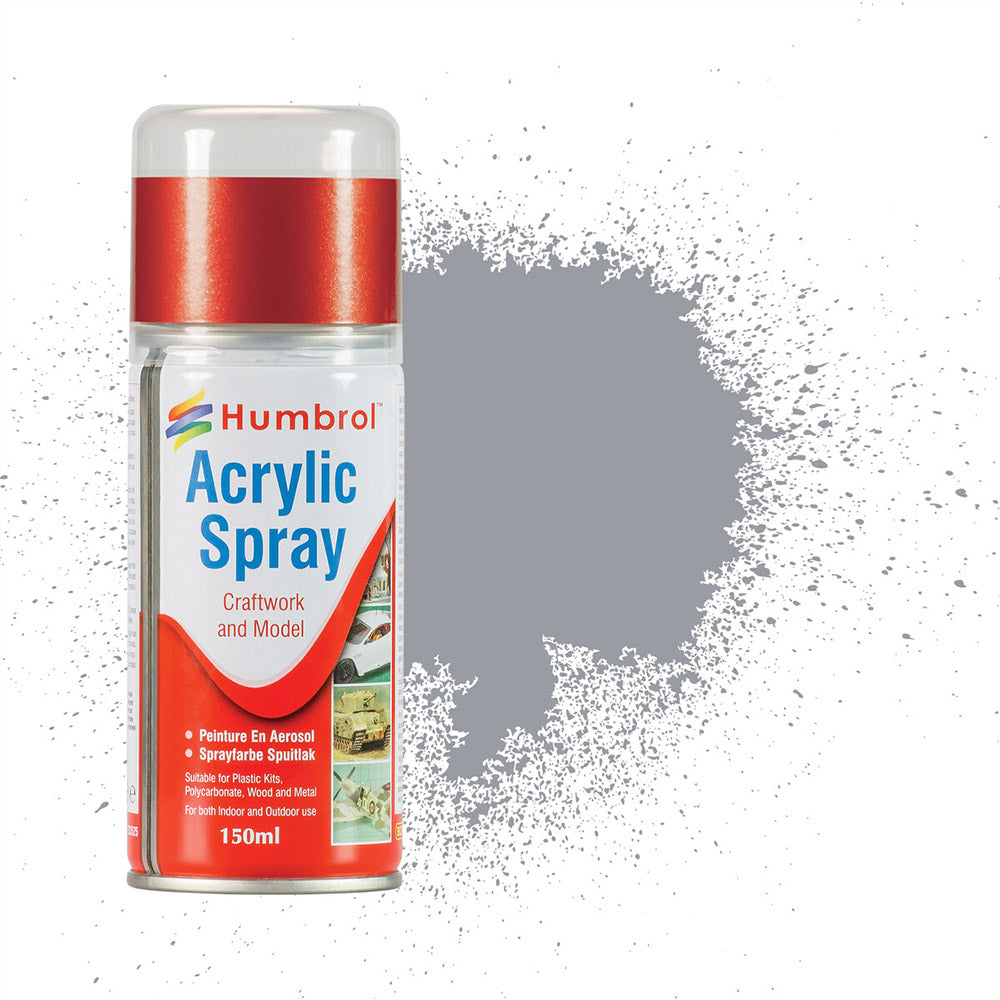 HUMBROL SPRAY ACRYLIC NO 64 GREY