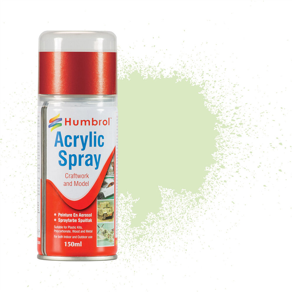 HUMBROL SPRAY ACRYLIC NO 90 BEIGE GREEN MATT