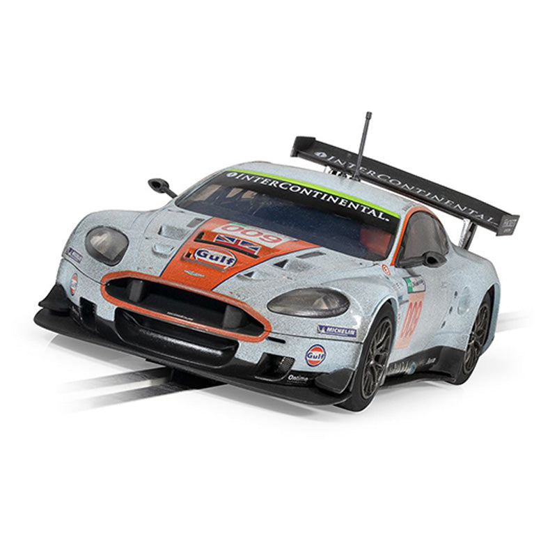 SCALEXTRIC 1/32 ASTON MARTIN DBR9 GULF EDITION - ROFGO 'DIRTY GIRL' SLOT CAR