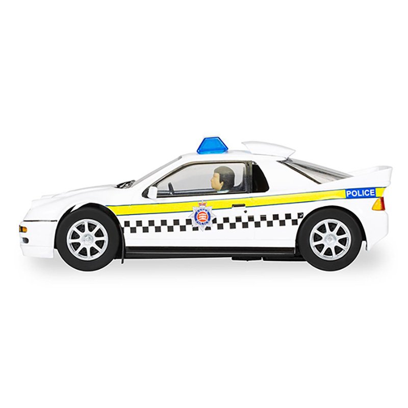 SCALEXTRIC 1/32 FORD RS200 - POLICE EDITION SLOT CAR