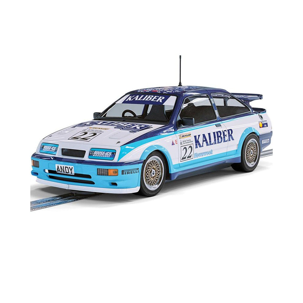 SCALEXTRIC 1/32 FORD SIERRA RS500 - BTCC 1988 ANDY ROUSE SLOT CAR