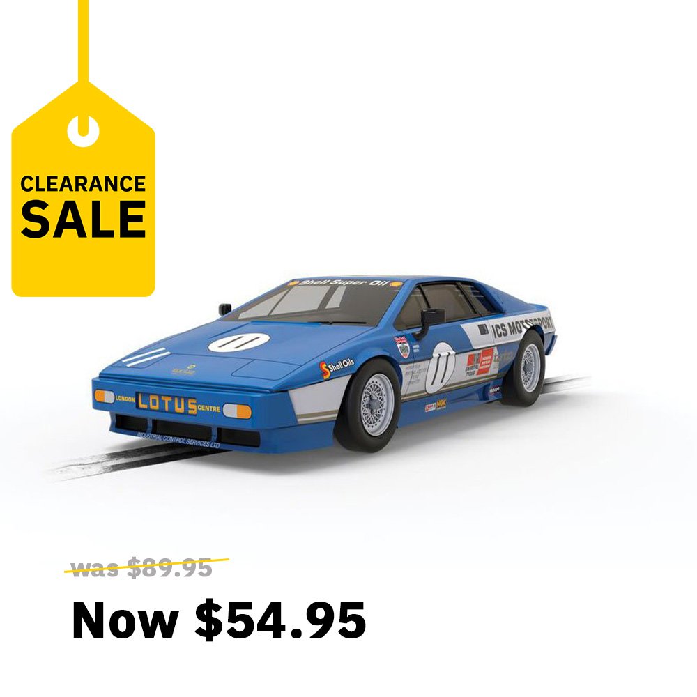SCALEXTRIC 1/32 LOTUS ESPRIT S1 - 1981 SILVERSTONE GERRY MARSHALL SLOT CAR