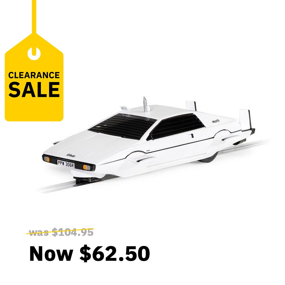 SCALEXTRIC 1/32 JAMES BOND LOTUS ESPRIT S2 'WET NELLIE' SLOT CAR