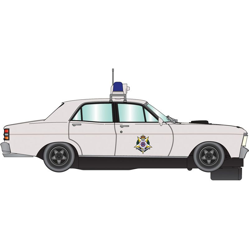 SCALEXTRIC 1/32 FORD XY FALCON POLICE SLOT CAR