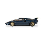 SCALEXTRIC 1/32 LAMBORGHINI COUNTACH - WALTER WOLF BLUE AND GOLD SLOT CAR