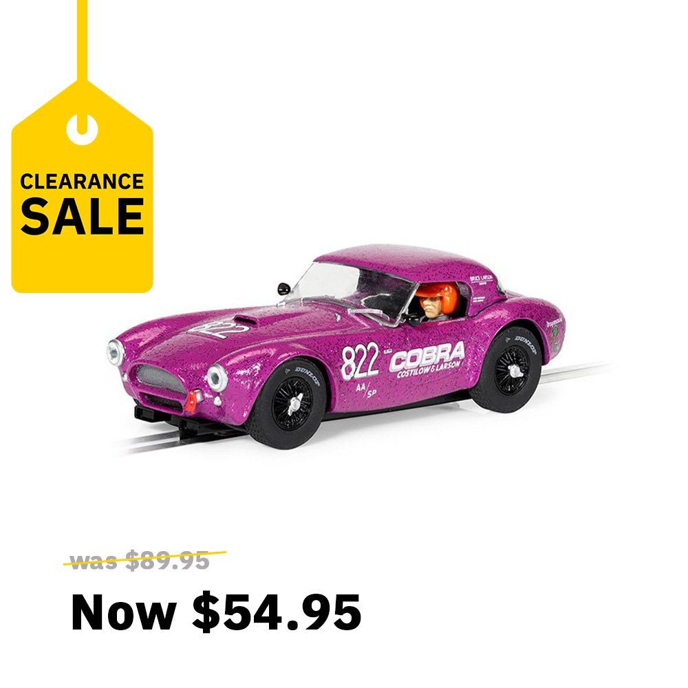 SCALEXTRIC 1/32 SHELBY COBRA 289 DRAGON SNAKE - 2021 GOODWOOD SLOT CAR