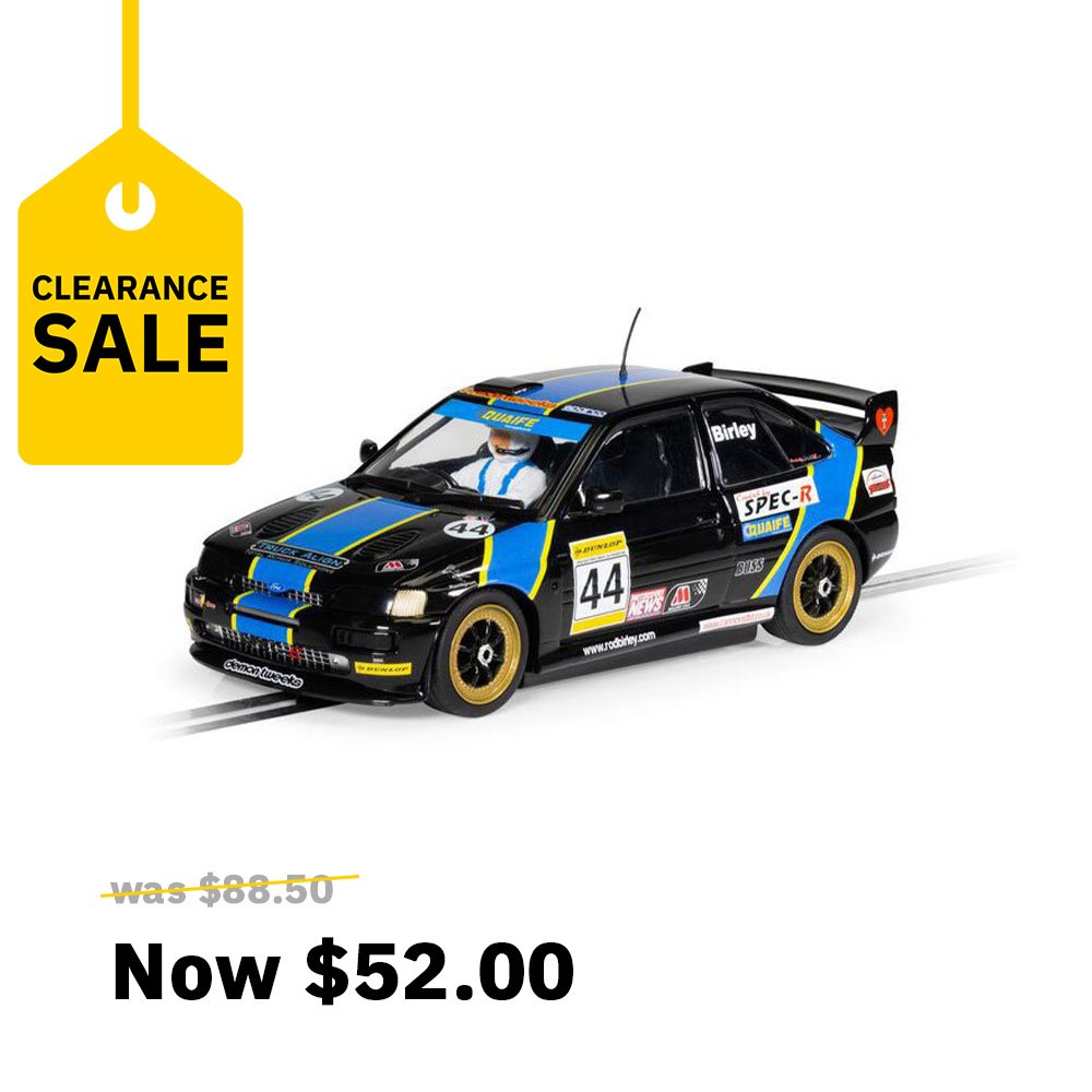 SCALEXTRIC 1/32 FORD ESCORT COSWORTH WRC - ROD BIRLEY SLOT CAR