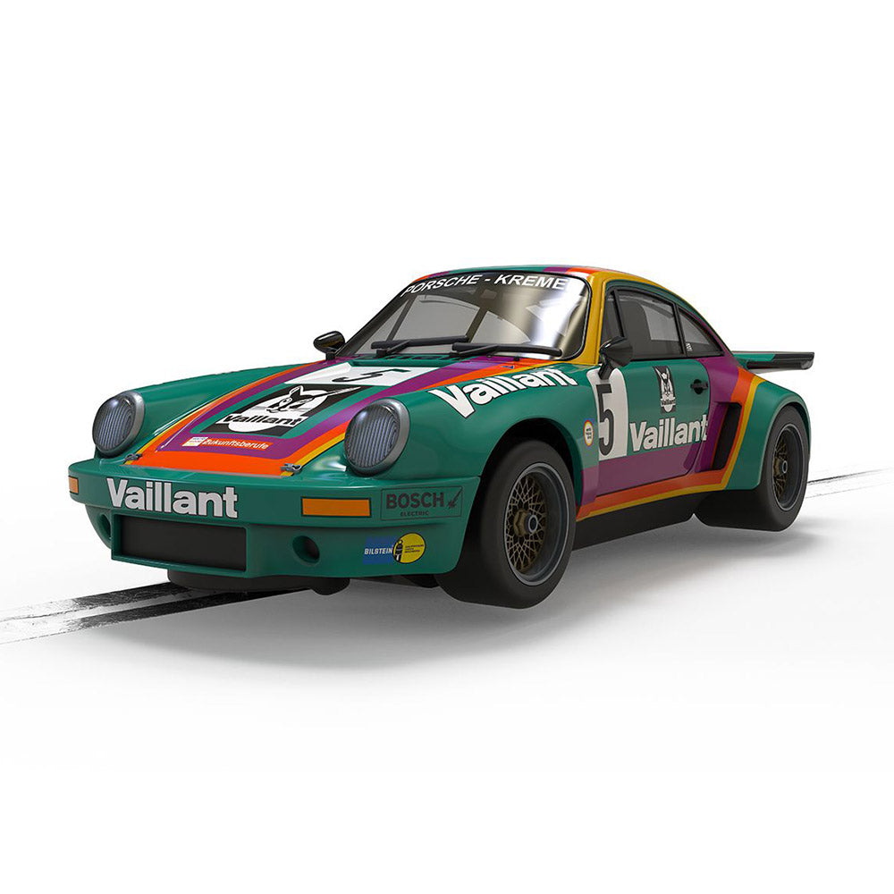 SCALEXTRIC 1/32 PORSCHE 911 3.0 RSR - VAILLANT SLOT CAR